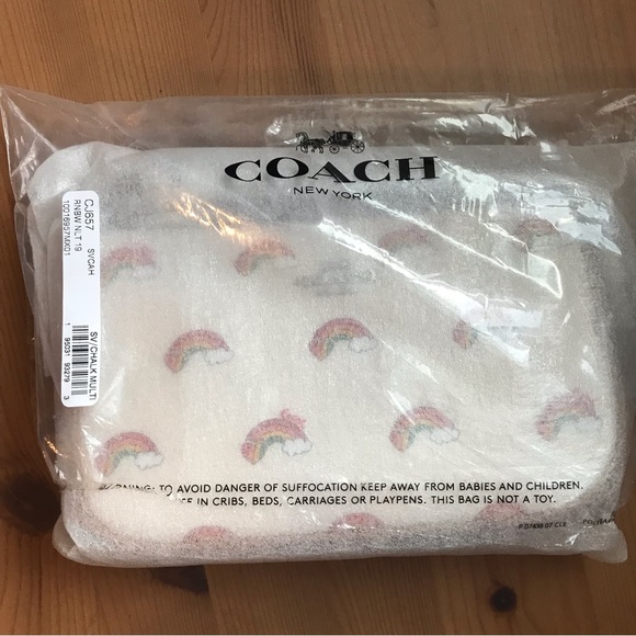🌈 Coach Nolita 19 With Rainbow Print - Picture 7 of 12